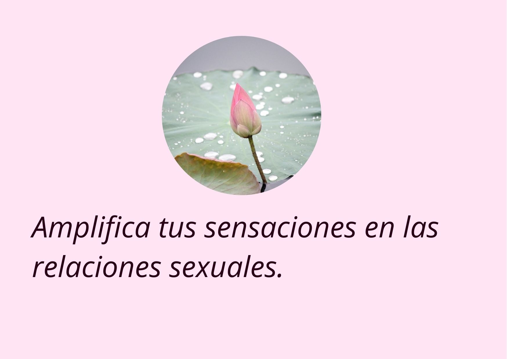 placer sexual mujer
